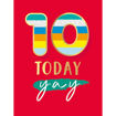 Picture of 10 TODAY YAY BIRTHDAY CARD
